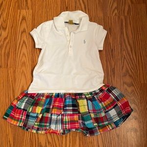 Ralph Lauren Twofer Polo Dress TODDLER (2T)